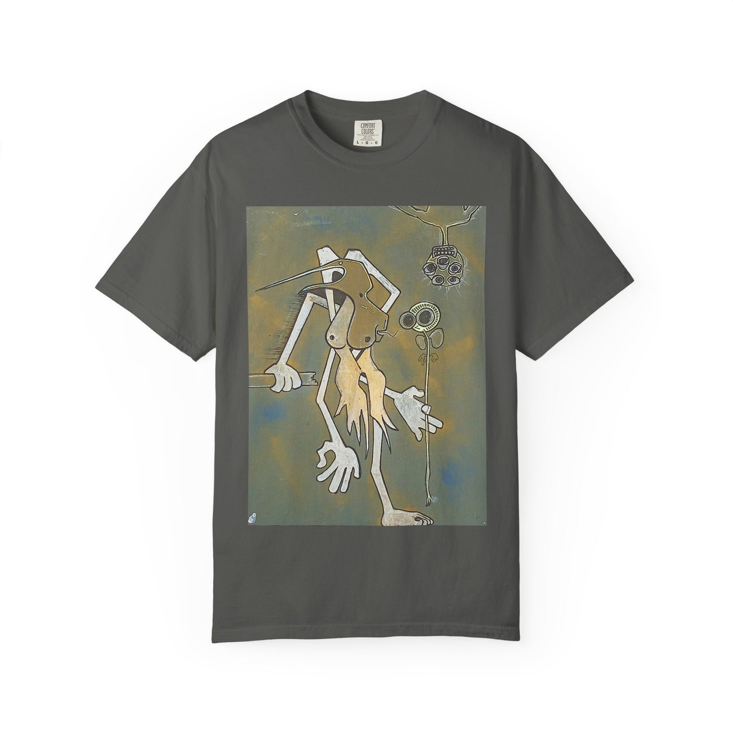 T-Shirt — Abstract Surreal Creature Graphic Tee