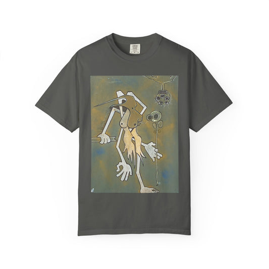 T-Shirt — Abstract Surreal Creature Graphic Tee