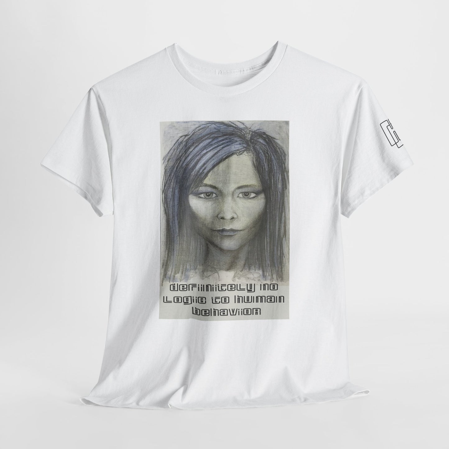 Bjork portrait drawing