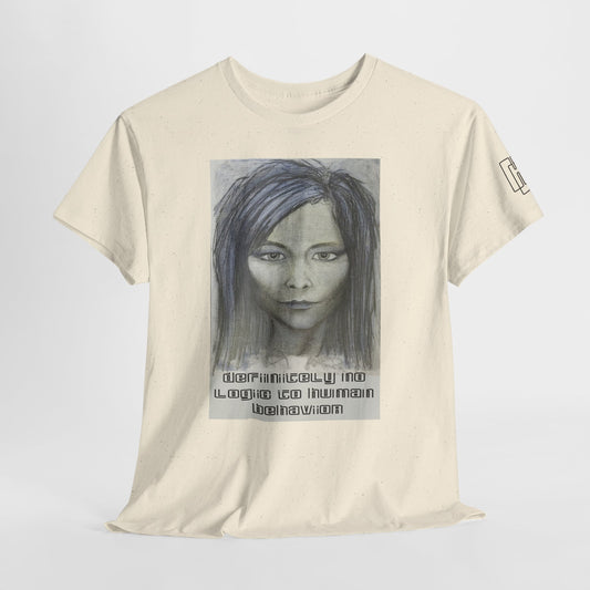 Bjork without makeup portrait pencil drawing - graphic tee