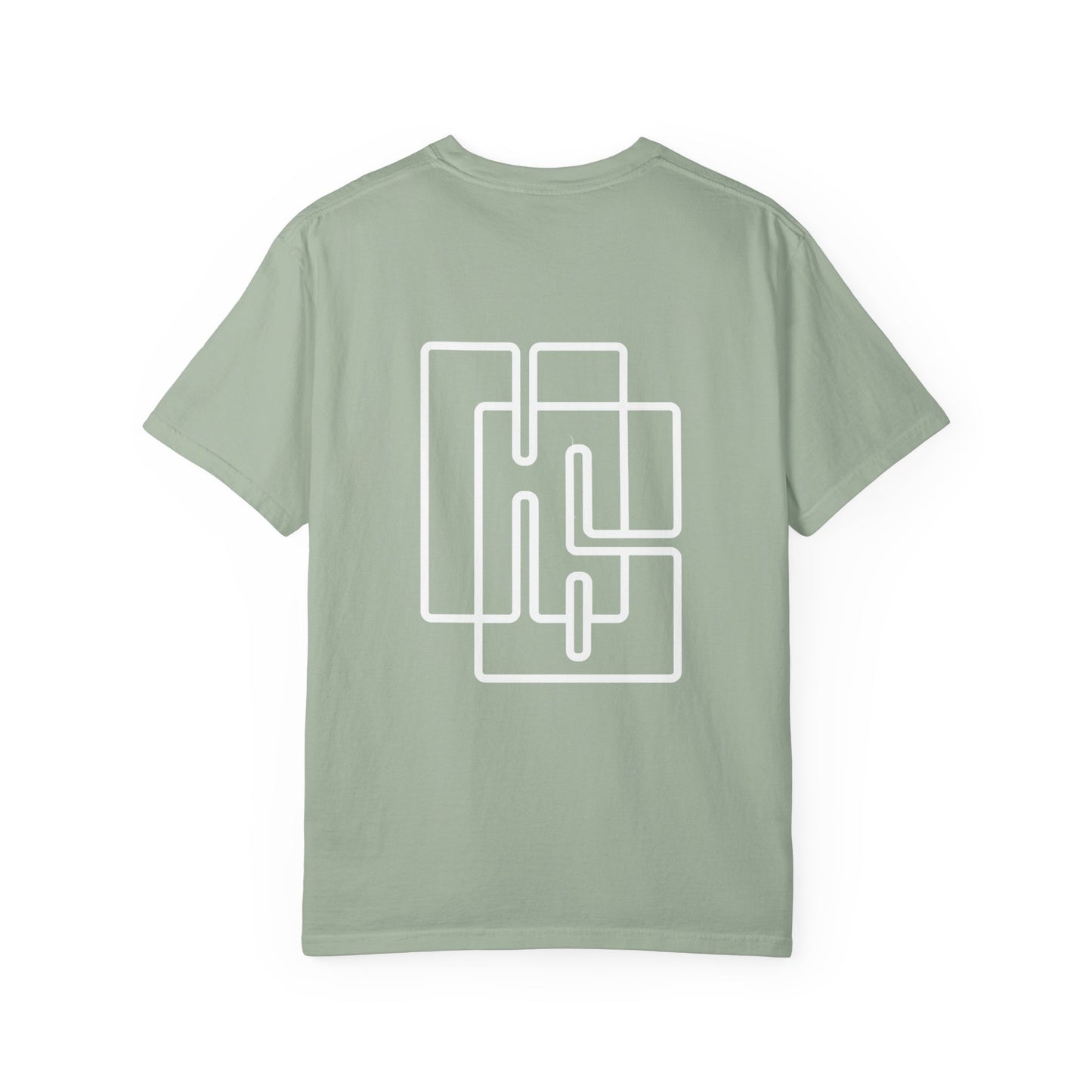 Surreal Portrait Tee — Hand-Drawn Wrinkled Face Illustration