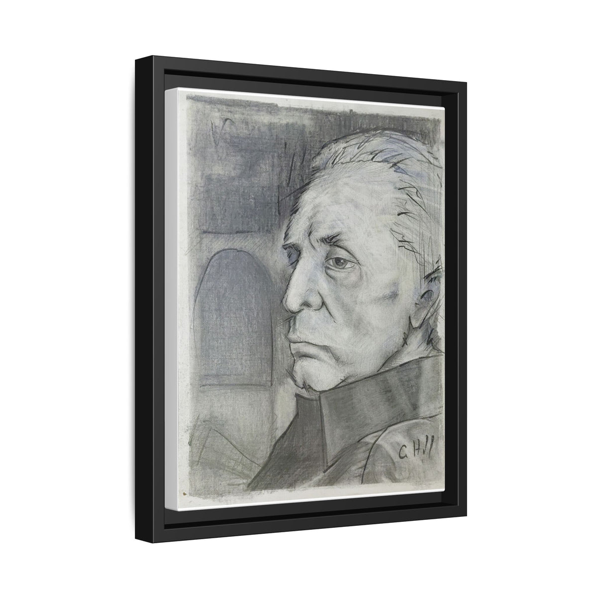 Matte Canvas, Framed (Multi-color)