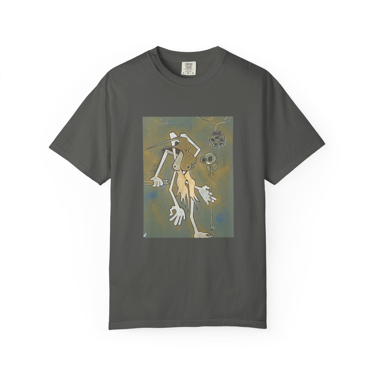 T-Shirt — Abstract Surreal Creature Graphic Tee