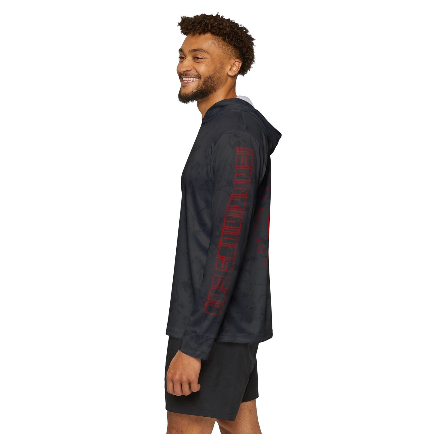 Men's Warmup Hoodie with pentagram –  AOP Pullover