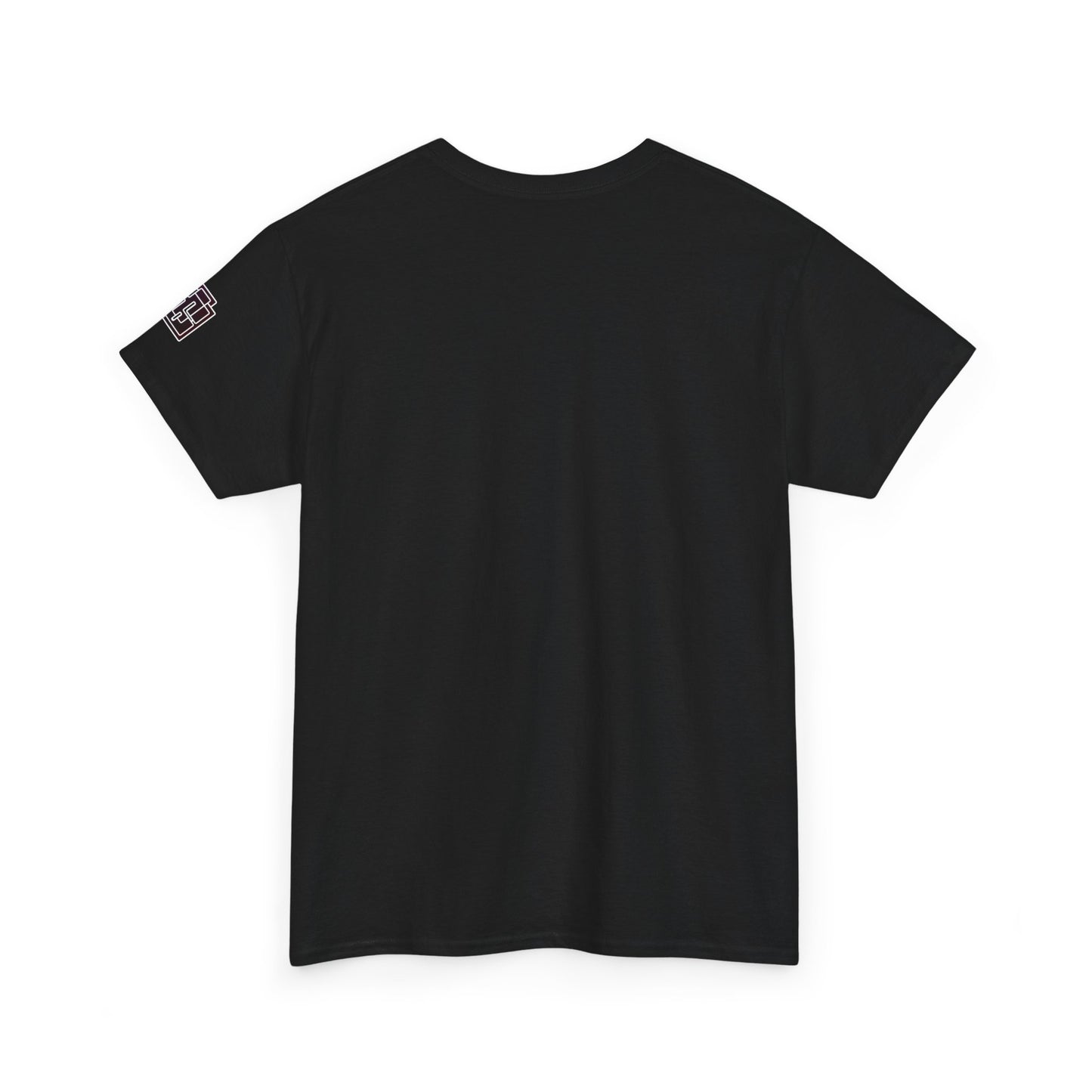 Doodle Monsters Graphic Tee — Black & White Surreal Cartoon Print