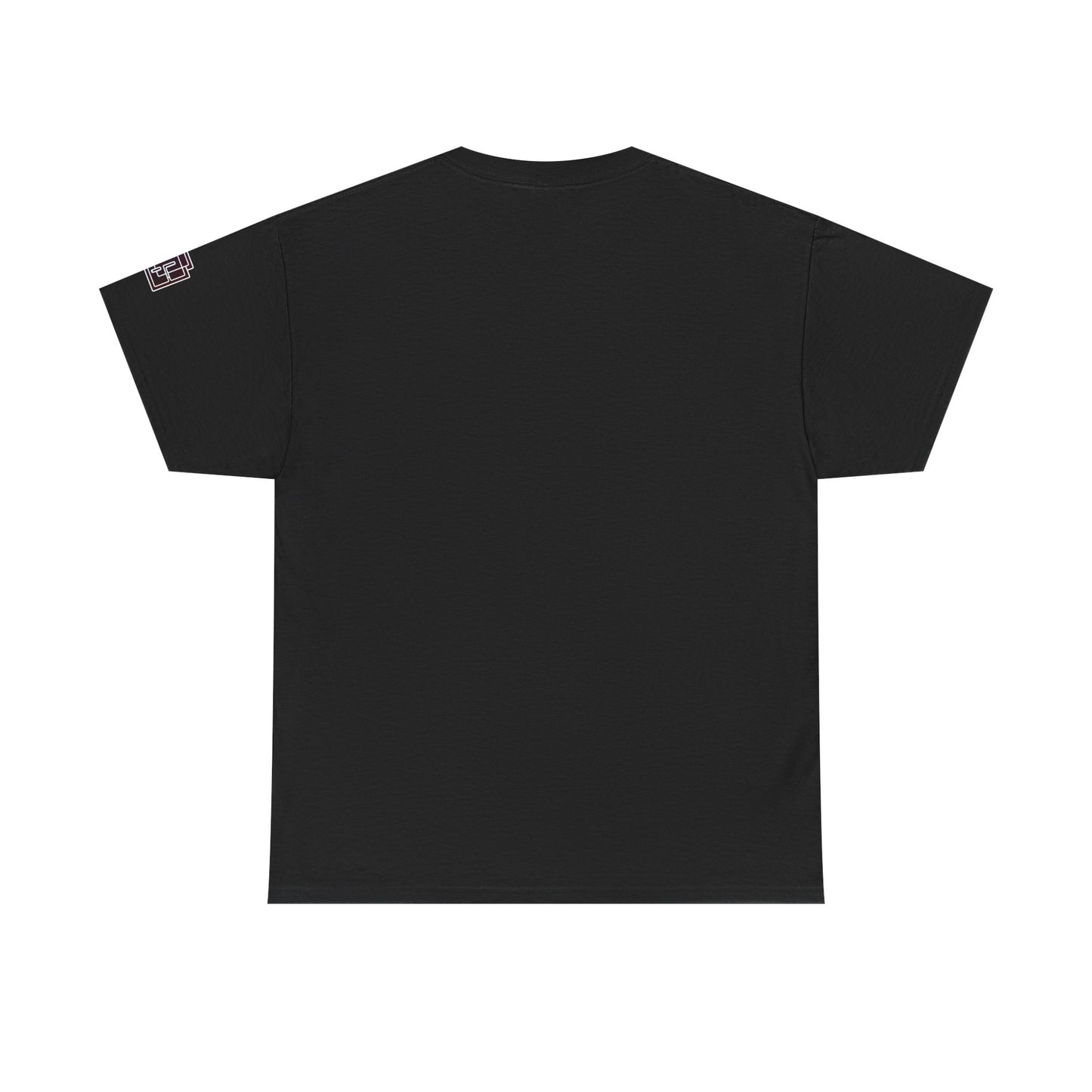 Doodle Monsters Graphic Tee — Black & White Surreal Cartoon Print