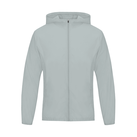 Soft Hooded Sports Jacket with original hand drawn anarchy symbol on the back