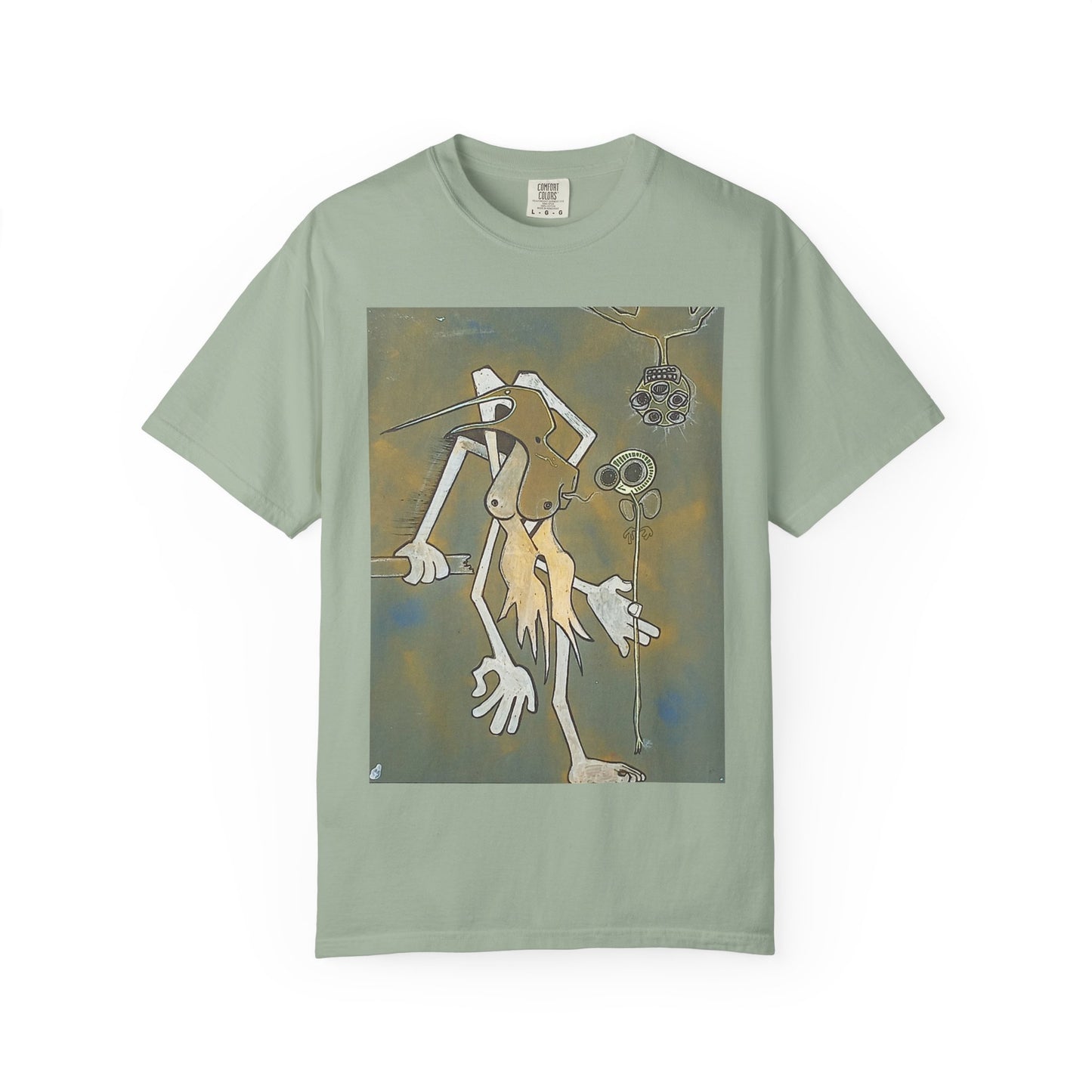 T-Shirt — Abstract Surreal Creature Graphic Tee