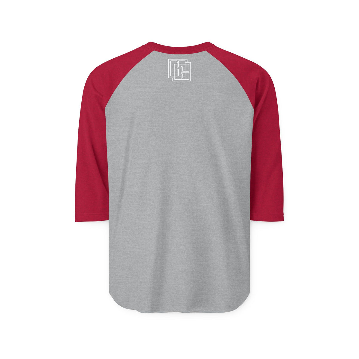 Raglan Shirt - Colorful Collage Art Graphic Baseball Tee