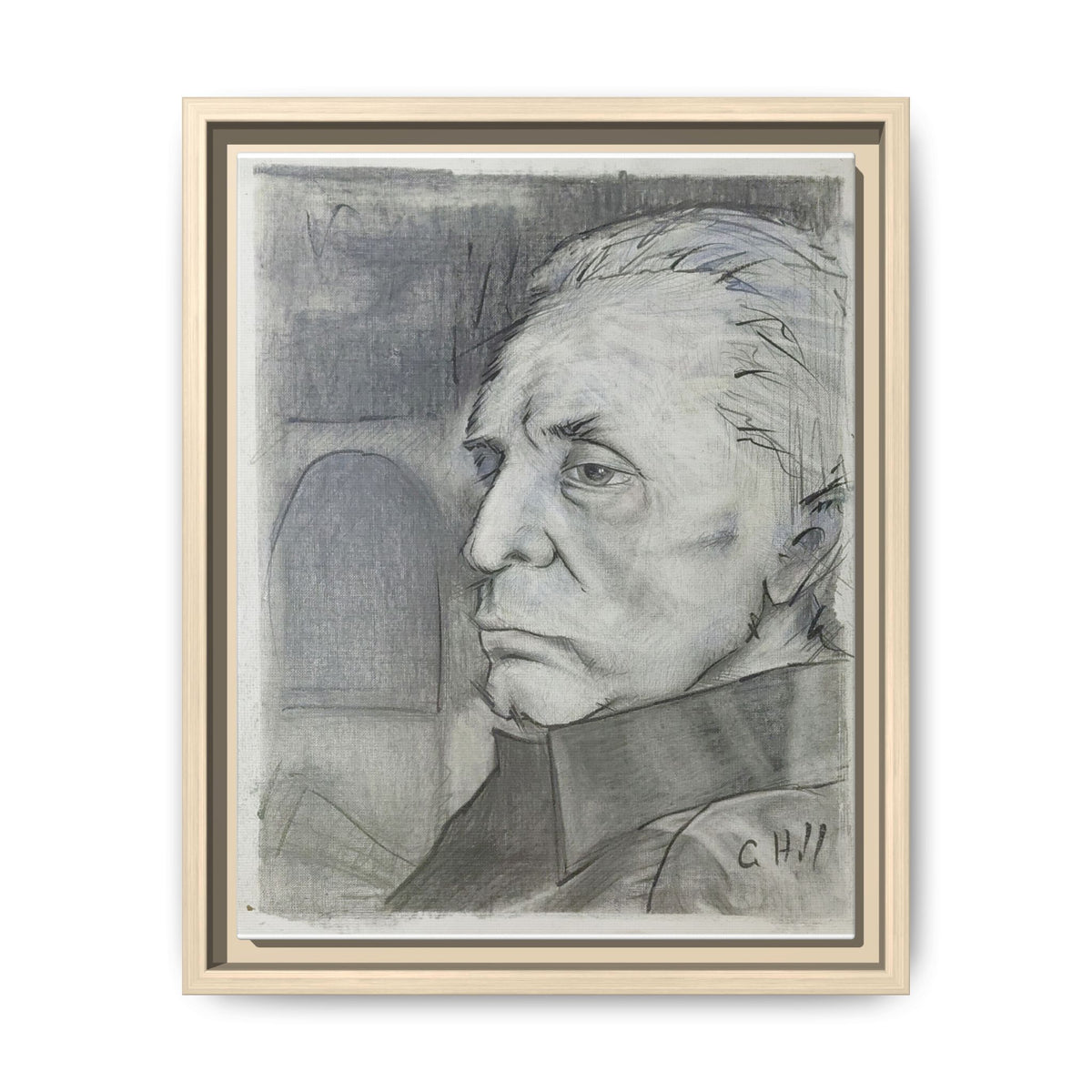 Matte Canvas, Framed (Multi-color)