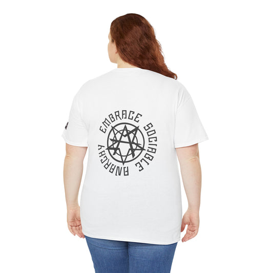 End the Kakistocracy Now  — Embrace Sociable Anarchy Double Sided Graphic Tee