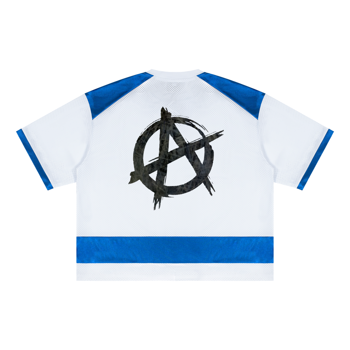 Unisex Raglan Sleeve Mesh Boxy T-Shirt