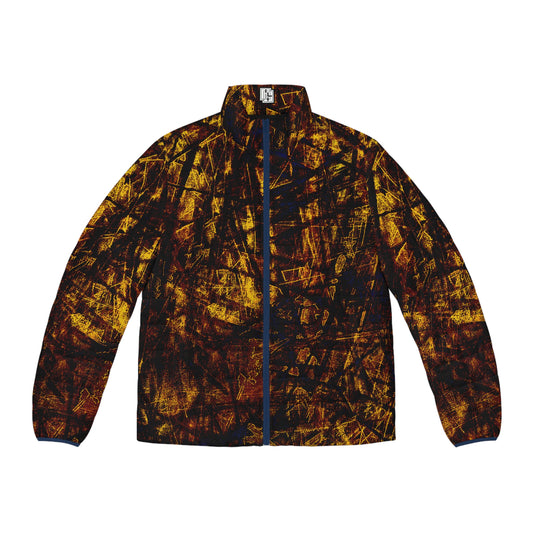 Cacophony Concoction #53 Transformation -- Original Artwork Puffer Jacket