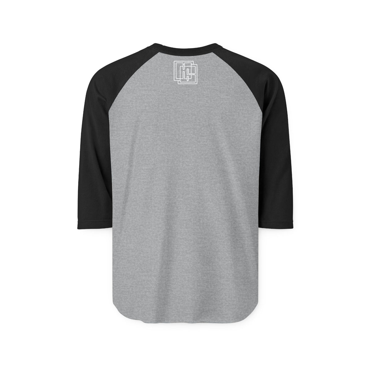 Raglan Shirt - Colorful Collage Art Graphic Baseball Tee