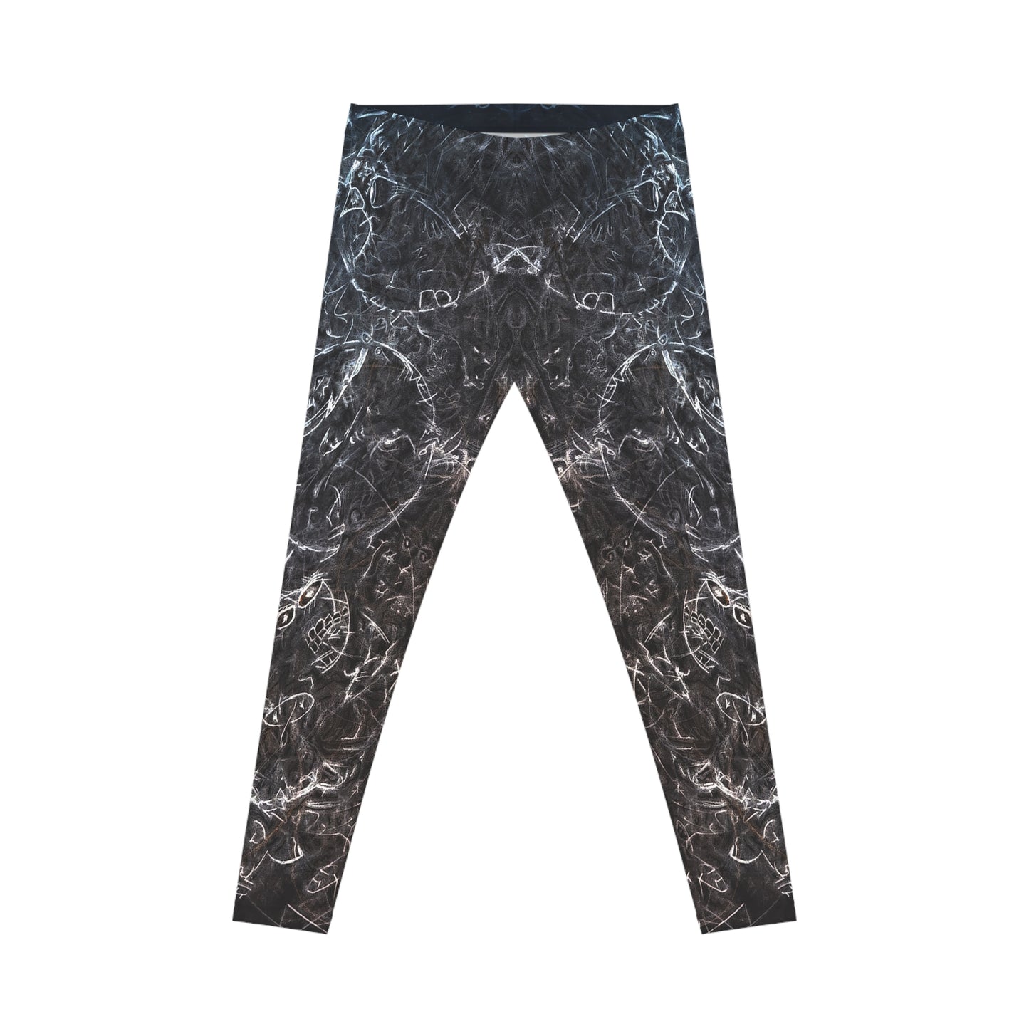 Original hand drawn artwork - Casual Yoga Leggings