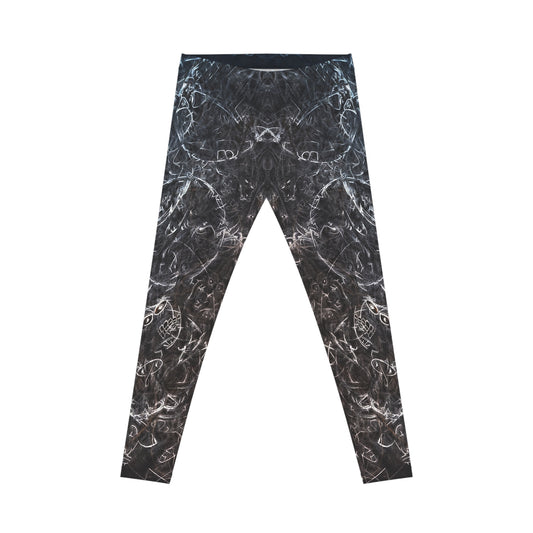 Original hand drawn artwork - Casual Yoga Leggings