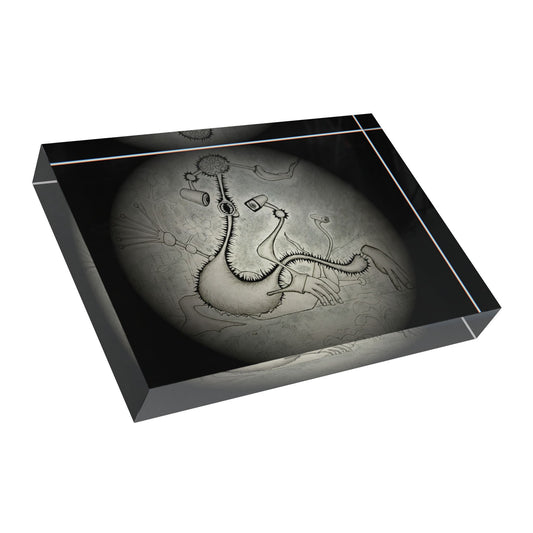 Legend of the Toaster Dragon - Acrylic Art Print Photo Block