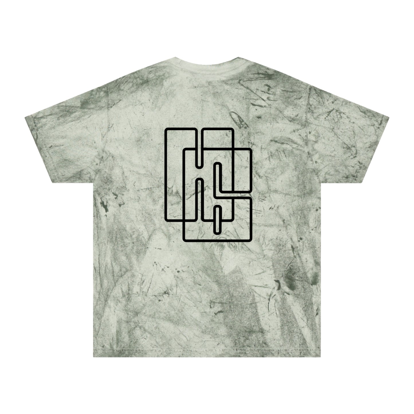 Graphic Art Tee — Surreal Figure Print