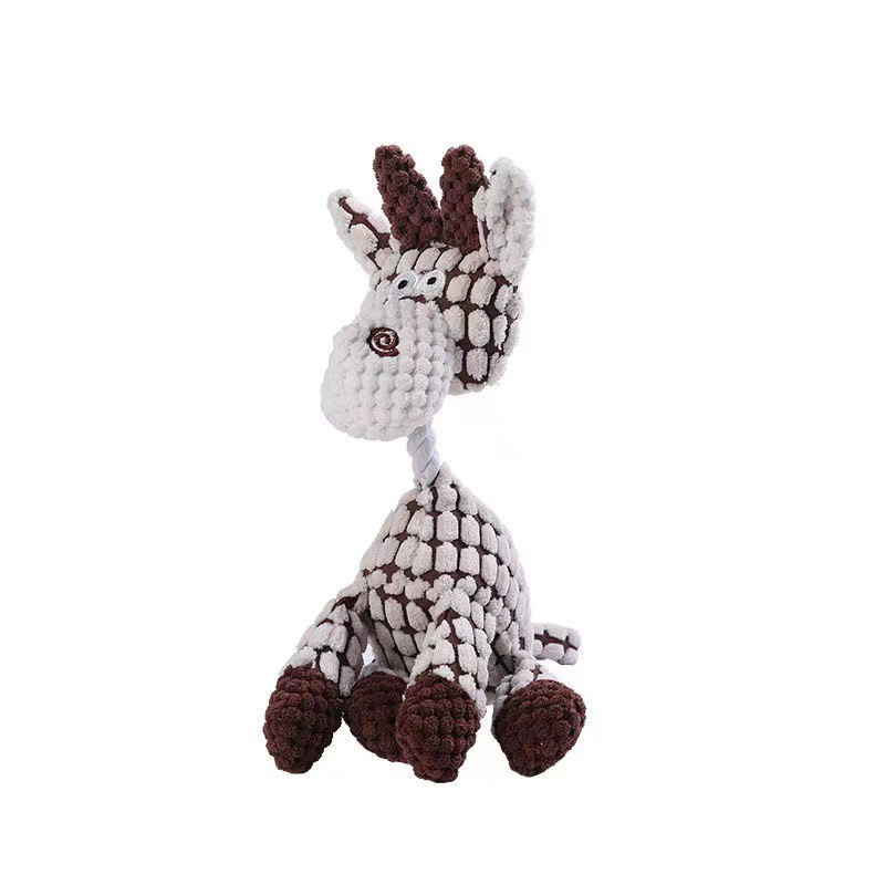Manufacturer Plush Dog Molar Tooth Toy with Sound