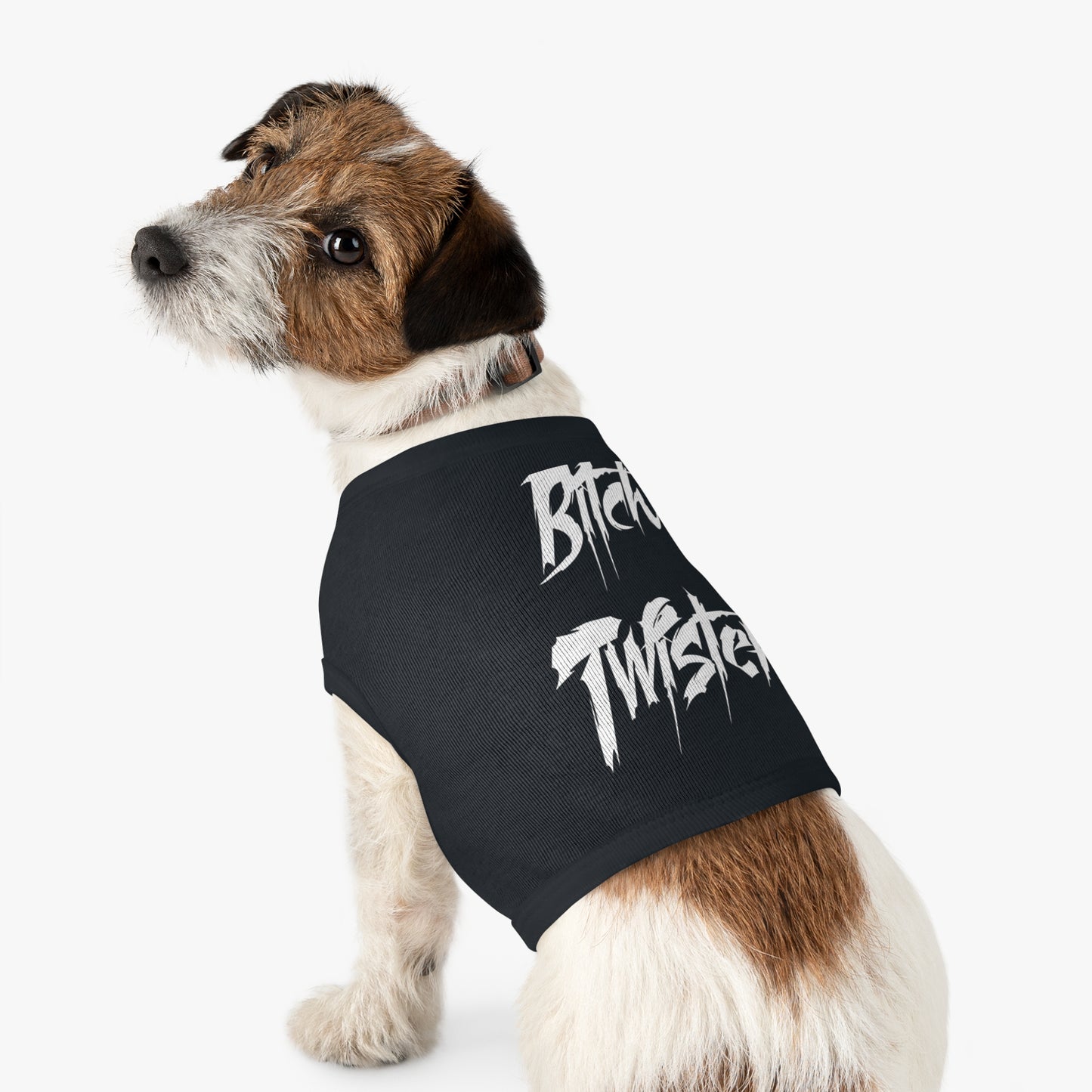 Pet Tank Top — "Bitch Twister" Bold Graphic Dog Shirt