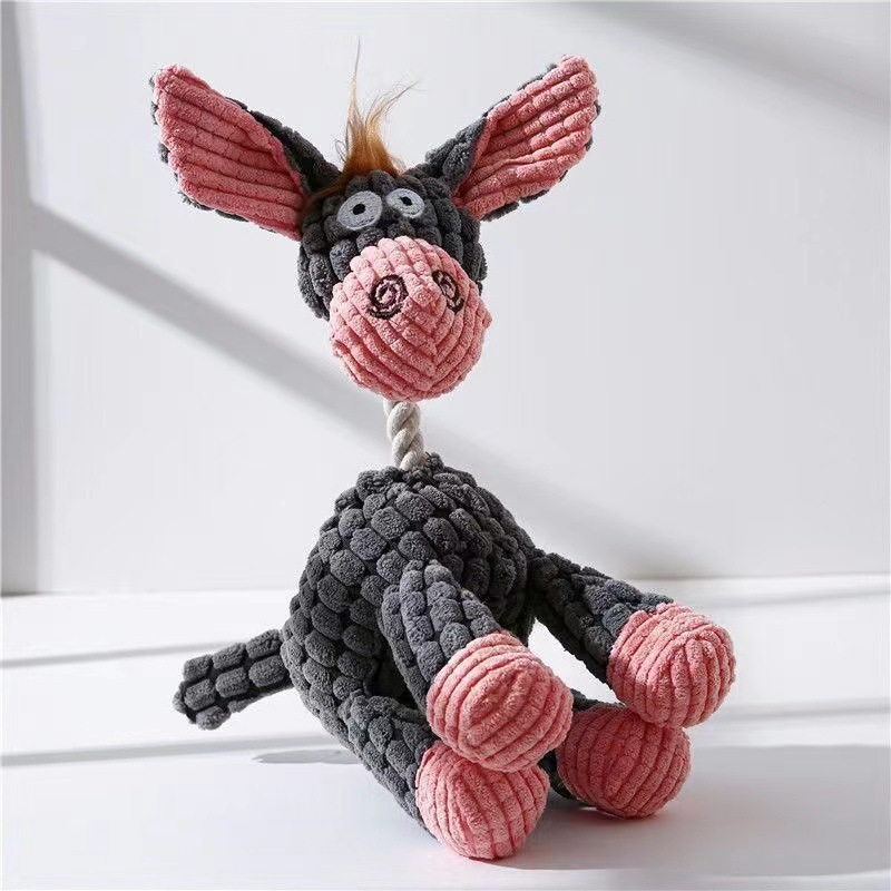 Manufacturer Plush Dog Molar Tooth Toy with Sound
