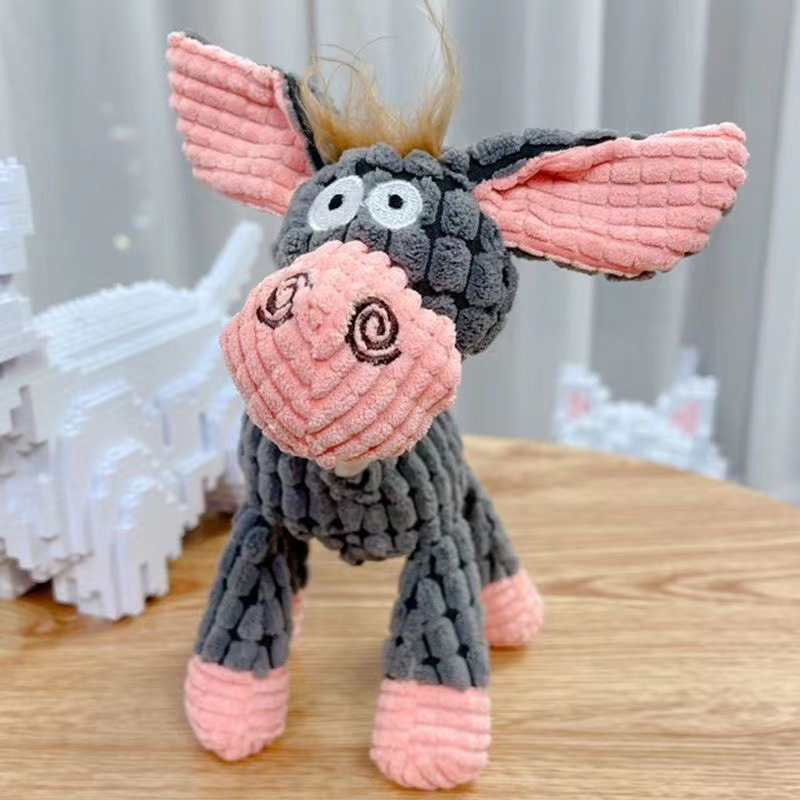 Manufacturer Plush Dog Molar Tooth Toy with Sound
