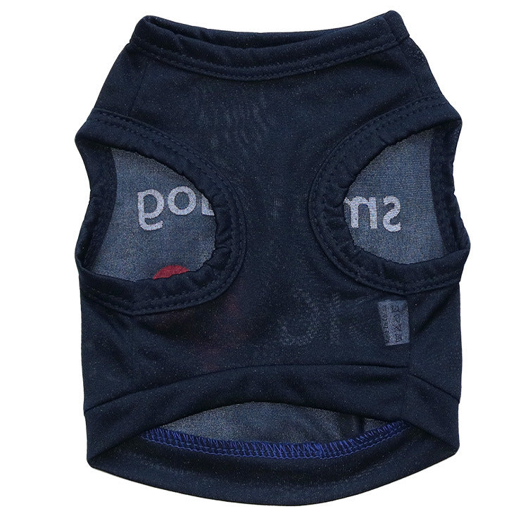 Pet Vest for Small Dogs with Heart Design